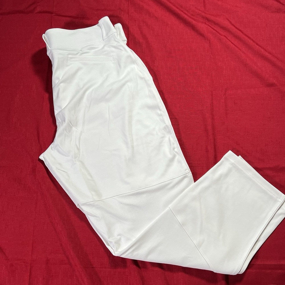 Nike Team Men's White 3XL Vapor Select Baseball Pants - Picture 10 of 14